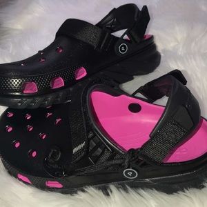Post Malone Limited Edition Black Crocs NWT ⚡️